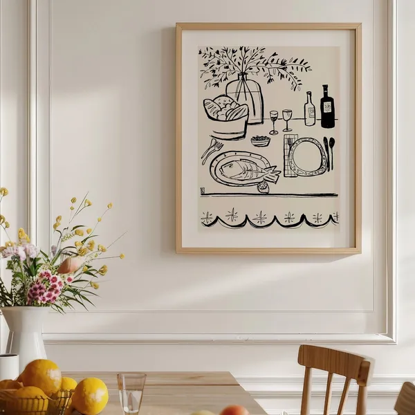Allaperto No 03 Food And Dining Art Print