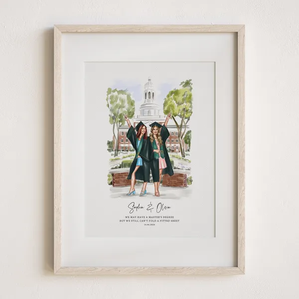 Friends Graduation Gift Group Portrait, Class Of 2024