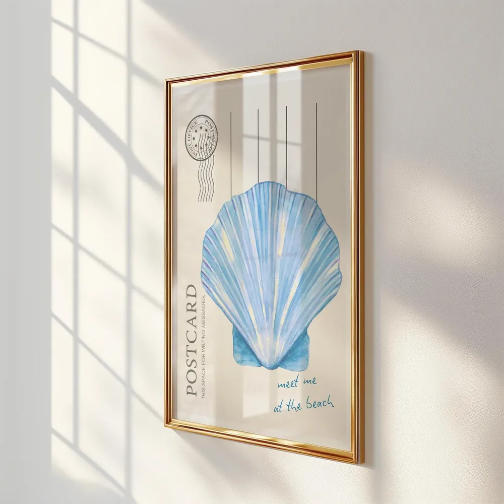 Meet Me At The Beach Post Card Poster - Image 4
