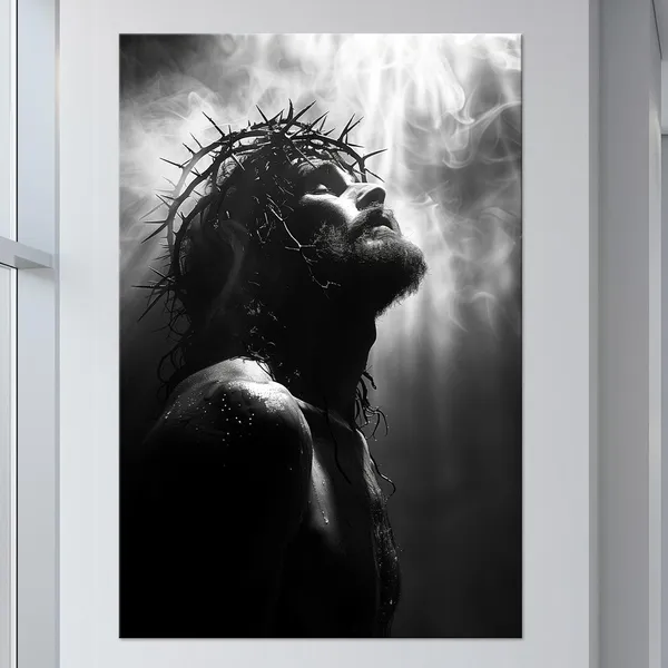 Jesus Christ Portrait, Christian Wall Art Print