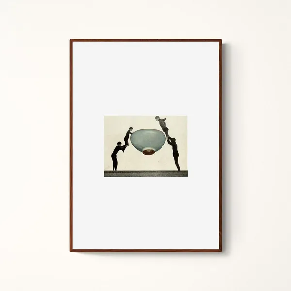What's In The Bowl? Poster Print, Kitchen Wall Art