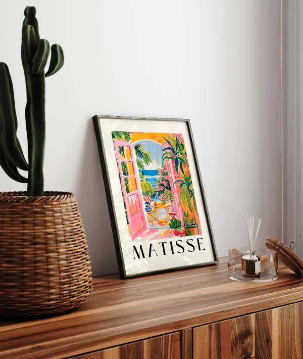 Henri Matisse Aesthetic Art Print, Maximalist Poster