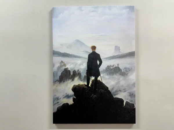 Wanderer Above The Sea Of Fog Art Print