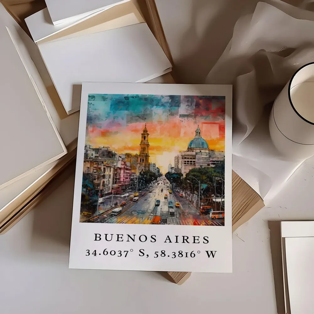 Buenos Aires Personalized Argentina Travel Poster - Image 6