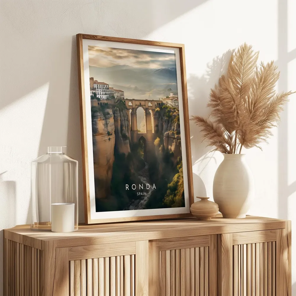 Ronda Travel Poster, Spain Home Decor - Image 2