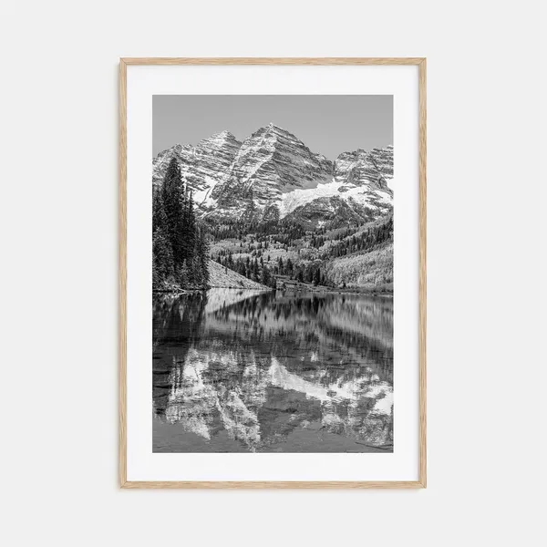 Colorado Black and White Travel Map Poster