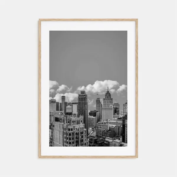 Detroit Photo Poster Print No 2, Travel Wall Art