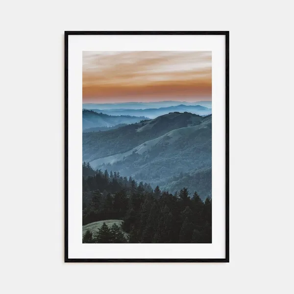 Marin County Colorful Travel Poster, Street Map Art