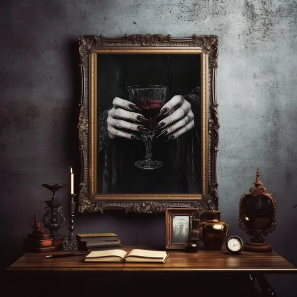 Nosferatu Gothic Horror Art Print
