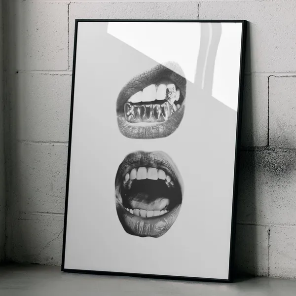 Cool Poster Print for Bedroom or Kitchen