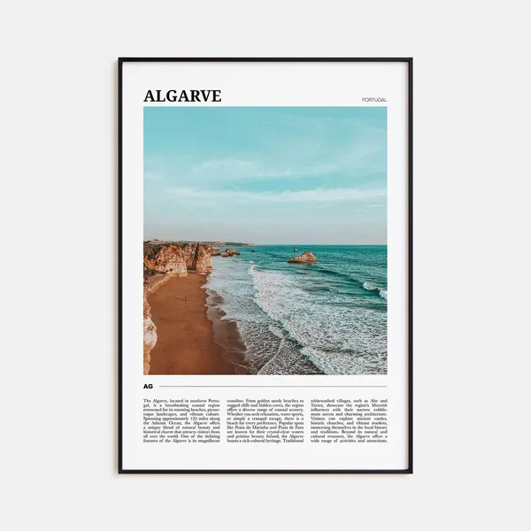 Algarve Portugal Decor Travel Poster