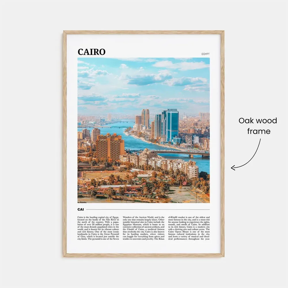 Cairo Photo Egypt Wall Art Print - Image 3