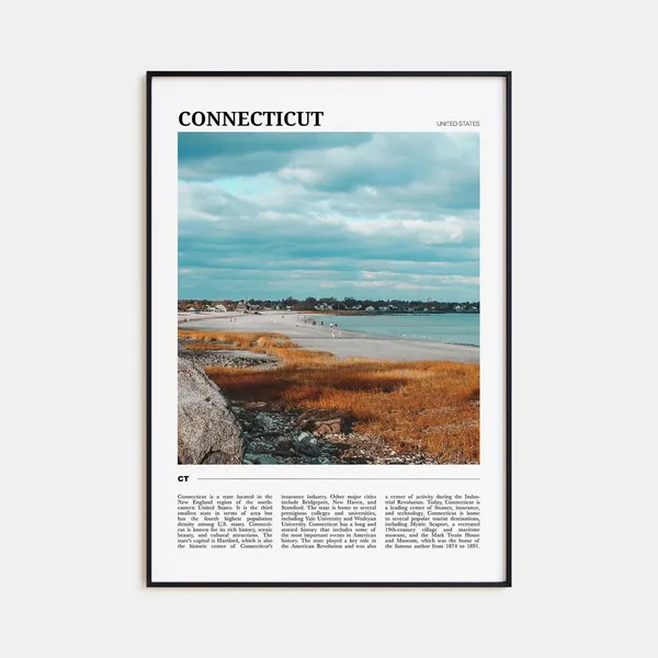 Connecticut Travel Poster No. 1, Travel Poster