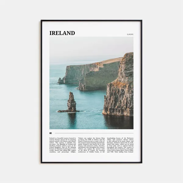 Ireland Photo Europe Travel Poster