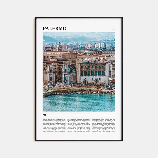 Palermo Photo Italy Wall Art Print