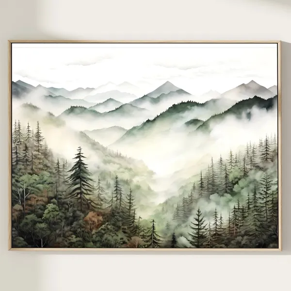 Great Smoky Mountains National Park Travel Poster