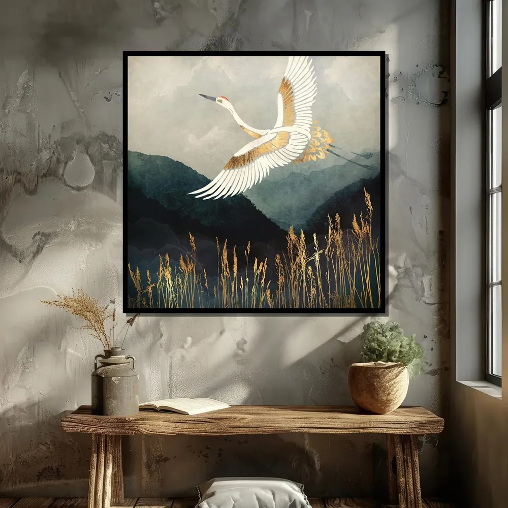 Elegant Flight - Vintage Travel Poster - Image 5