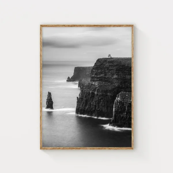 Cliffs Of Moher Co Clare Ireland Landscape Art Print