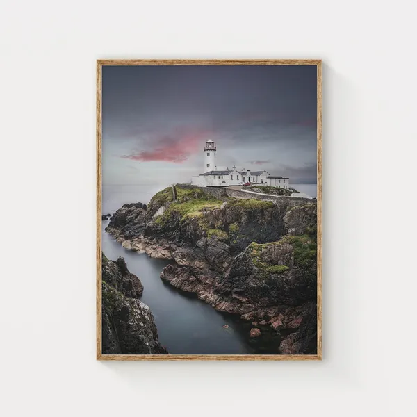 Fanad Lighthouse, Donegal Coastal Photography Art Print