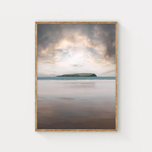 Keel Beach Achill Island Co Mayo Ireland Travel Poster