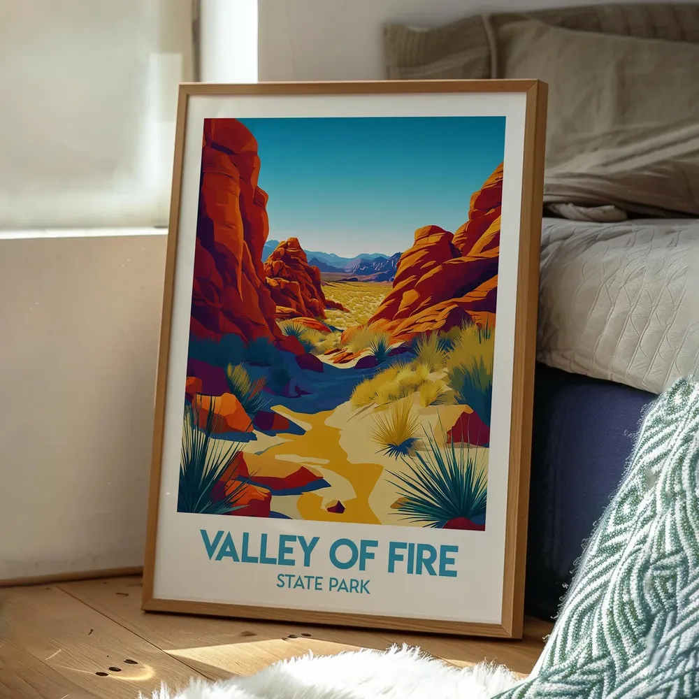 Valley Of Fire State Park Moapa Poster Print - Image 3