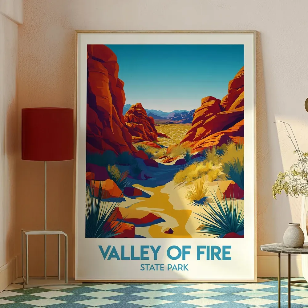 Valley Of Fire State Park Moapa Poster Print - Image 2