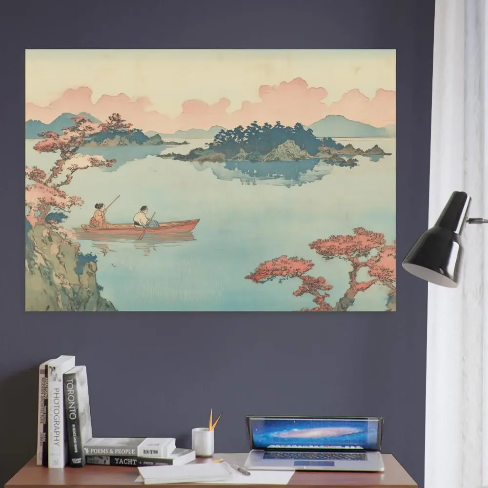 Hokusai Ukiyo Vintage Travel Poster - Image 2