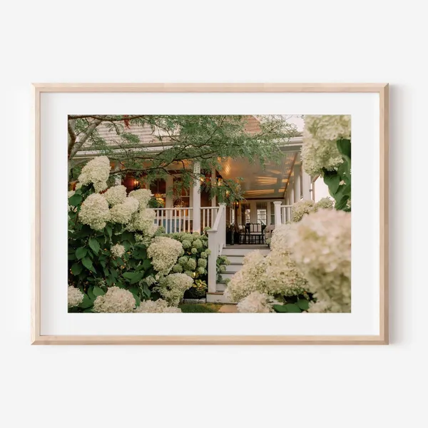Nantucket Cape Cod Coastal Scene Art Print, New England
