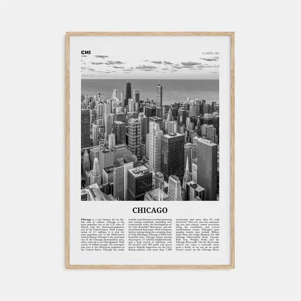 Chicago No 1 Wall Art Print