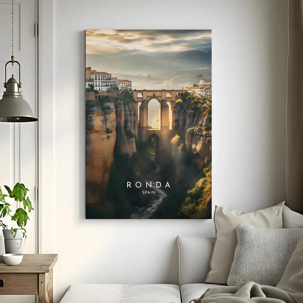 Ronda Travel Poster, Spain Home Decor - Image 3