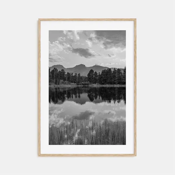 Colorado Black And White Travel Poster Print