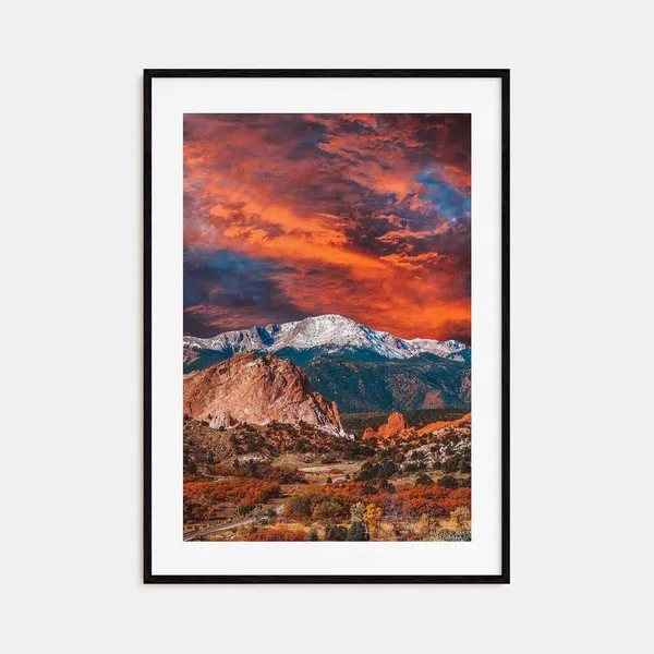 Colorado Colorful Poster Print, City Map Decor