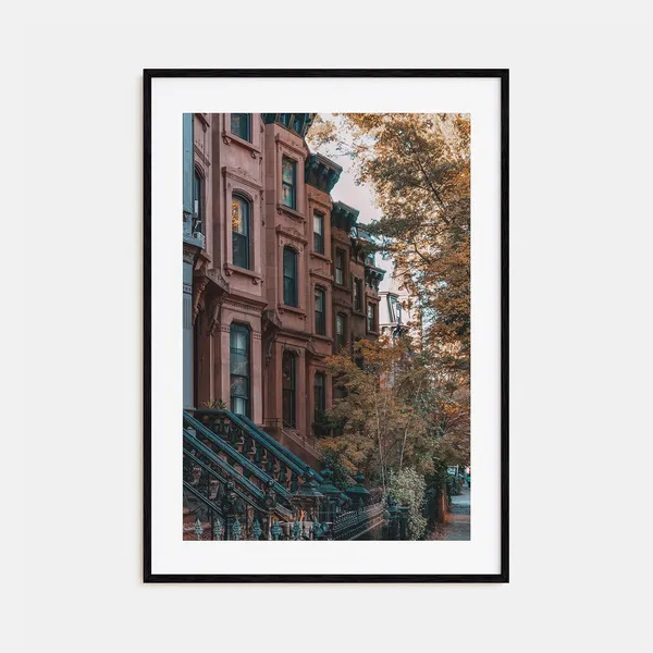 Park Slope Colorful Travel Poster, City Map