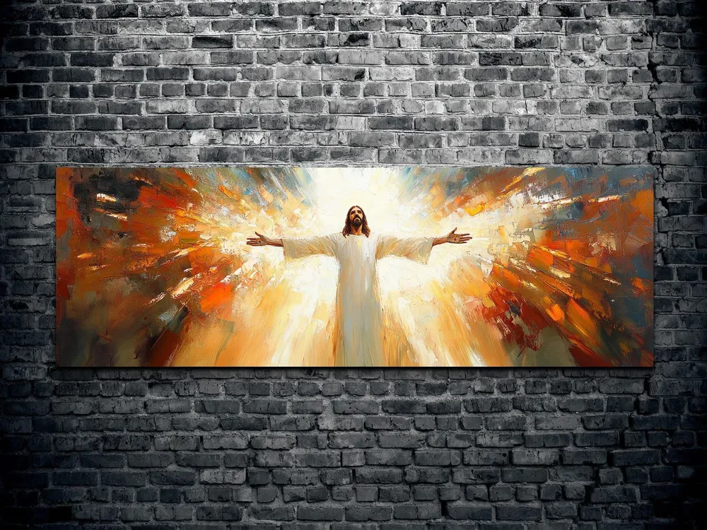 Jesus Welcoming All Christian Art Print - Image 2