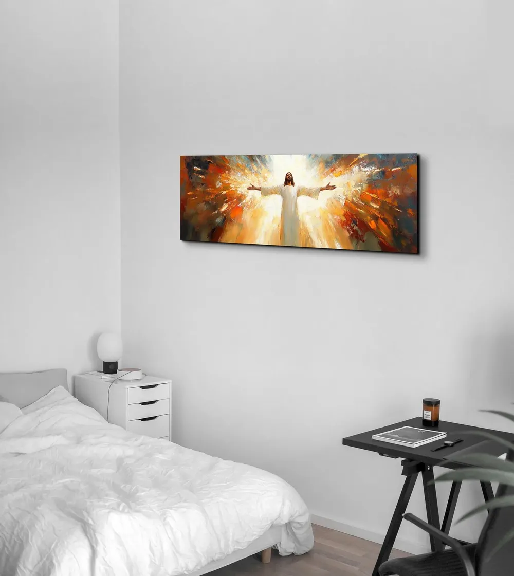 Jesus Welcoming All Christian Art Print - Image 3