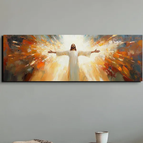 Jesus Welcoming All Christian Art Print
