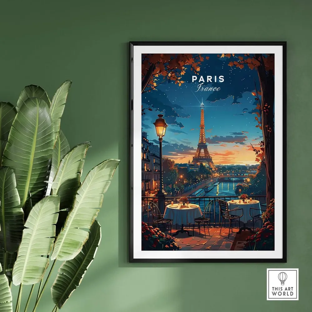 Paris - Vintage Travel Poster - Image 2