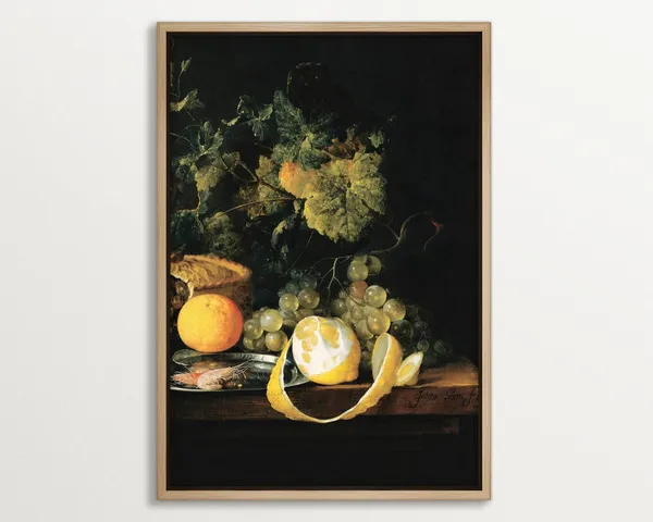 Vintage Botanical Print, Antique Floral Poster