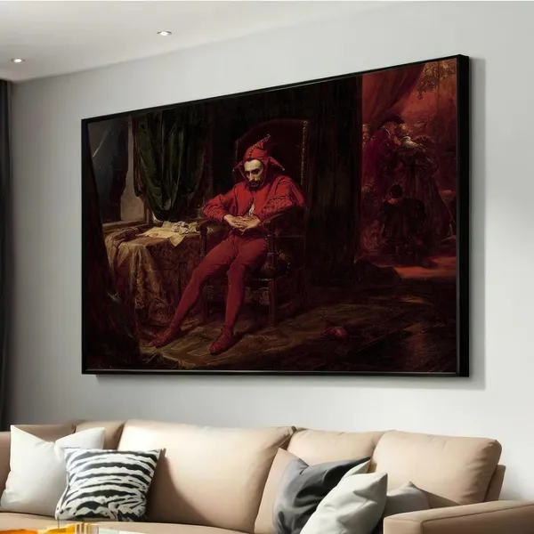 Jan Matejko's Stańczyk Melancholy Jester Art Print