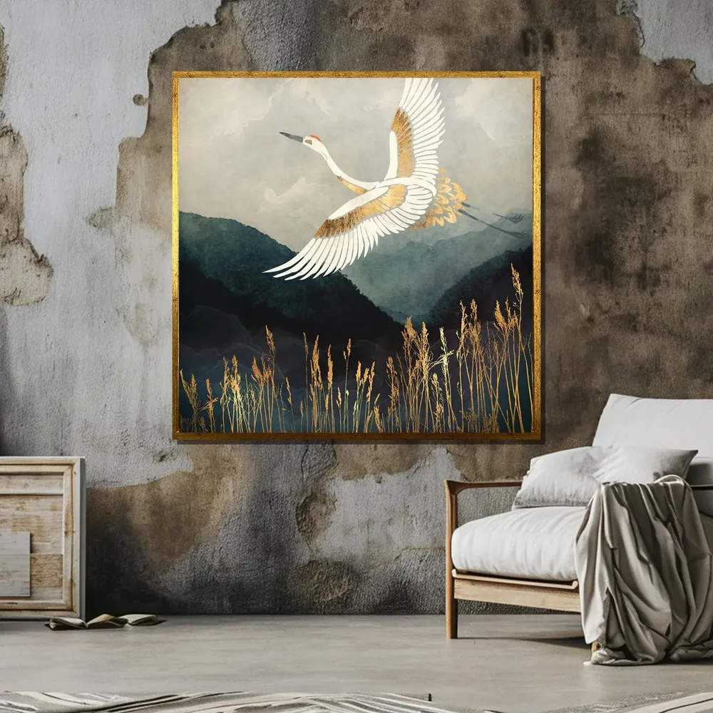 Elegant Flight - Vintage Travel Poster - Image 6