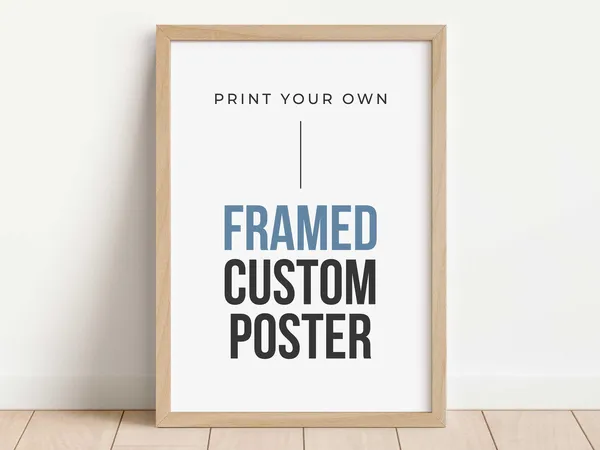Custom Print And Frame Anything Art Print