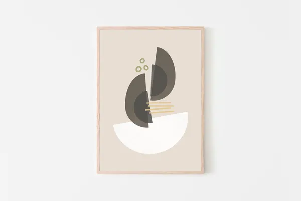 Congee With Thousand Year Old Egg, Modern Chinese Art Print