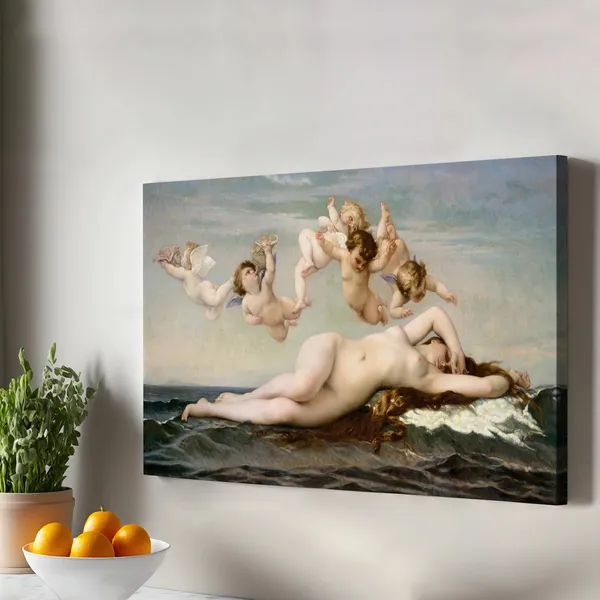 The Birth Of Venus Art Print, Alexandre Cabanel