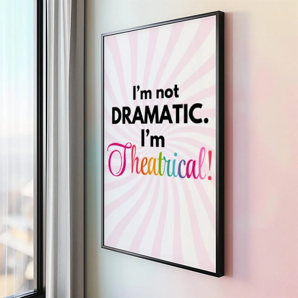 Theatre Lover Poster Print, Broadway Musical Decor - Image 3