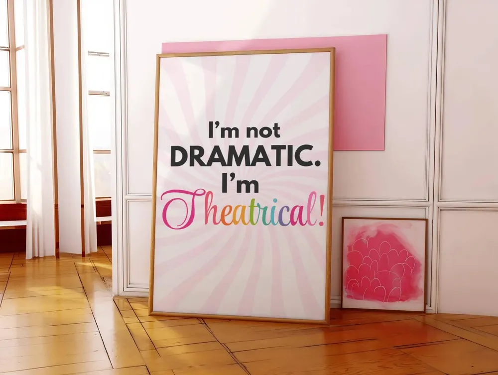 Theatre Lover Poster Print, Broadway Musical Decor - Image 5
