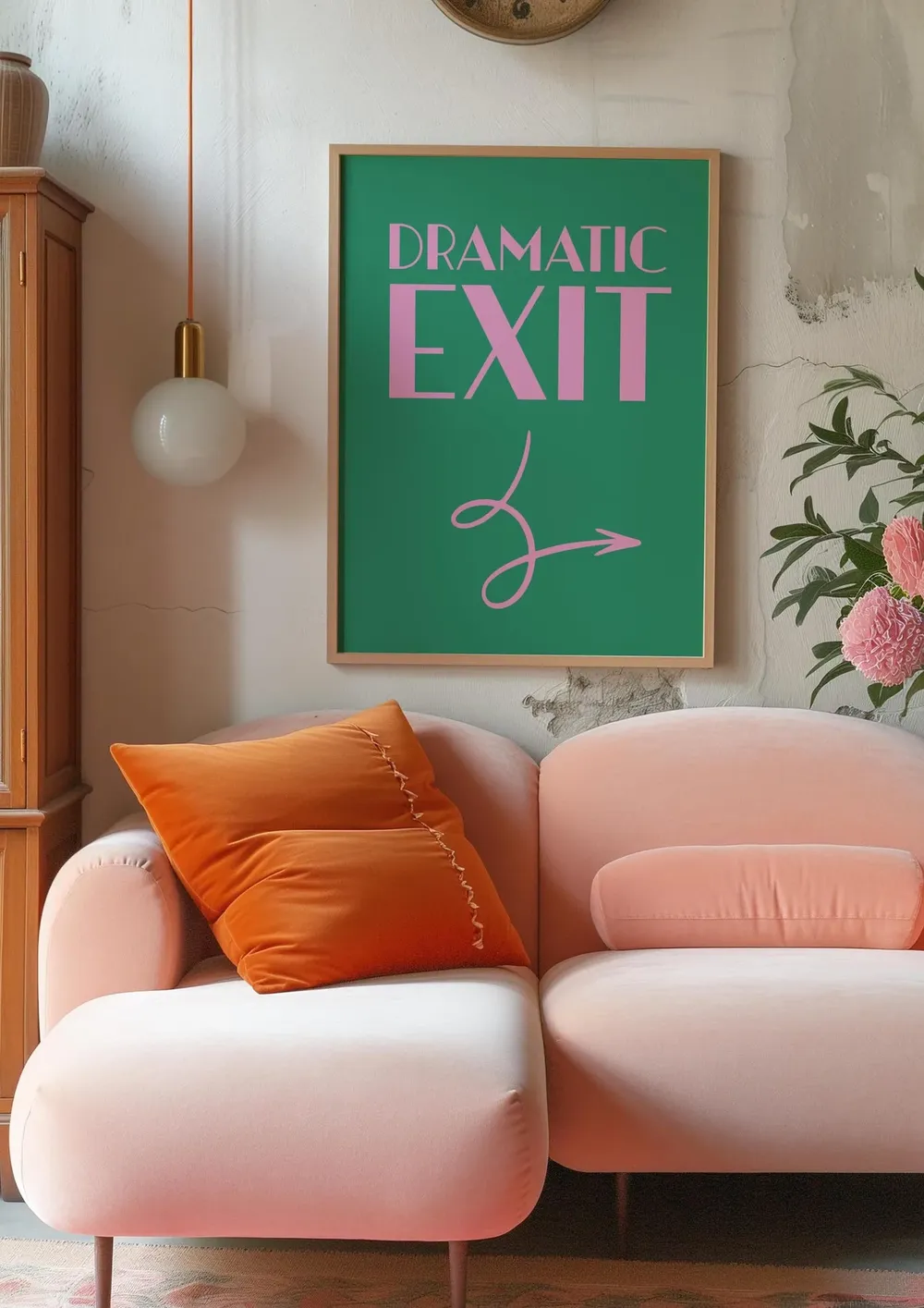 Dramatic Exit Theatre Lover Poster Print - Image 5