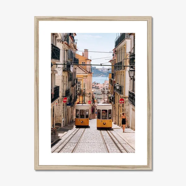 Lisbon Tram - Portugal Travel Poster