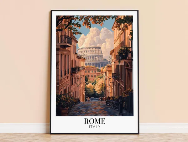 Rome Italy Home Decoration Art Print