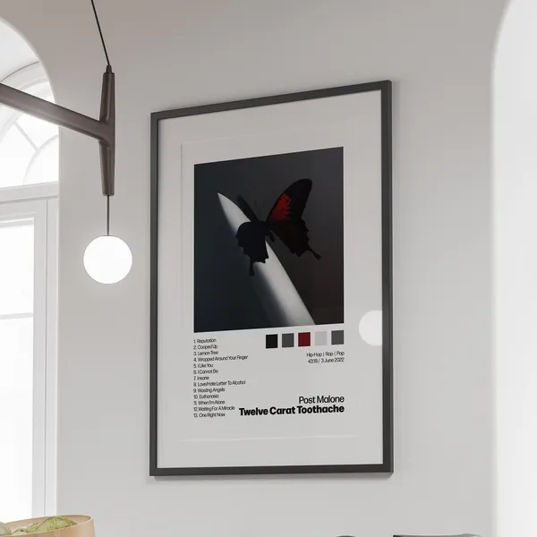 Post Malone Twelve Carat Toothache Poster Print