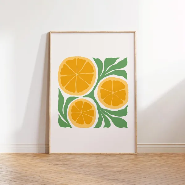 Jungle Flora Tropical Botanical Art Print